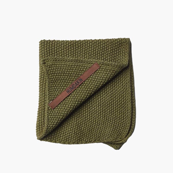 Knitted Dishcloth evergreen Humdakin 