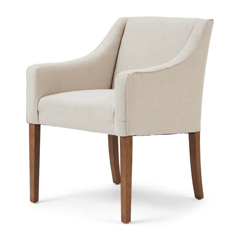 Savile Row Dining Armchair flanders flax Riviera Maison — kuva 3