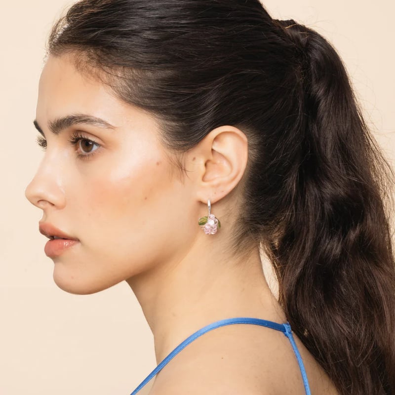 Mini Cupcake Jam Earrings in silver Annele  — kuva 2