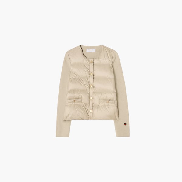 Iva Down Jacket light beige Busnel 