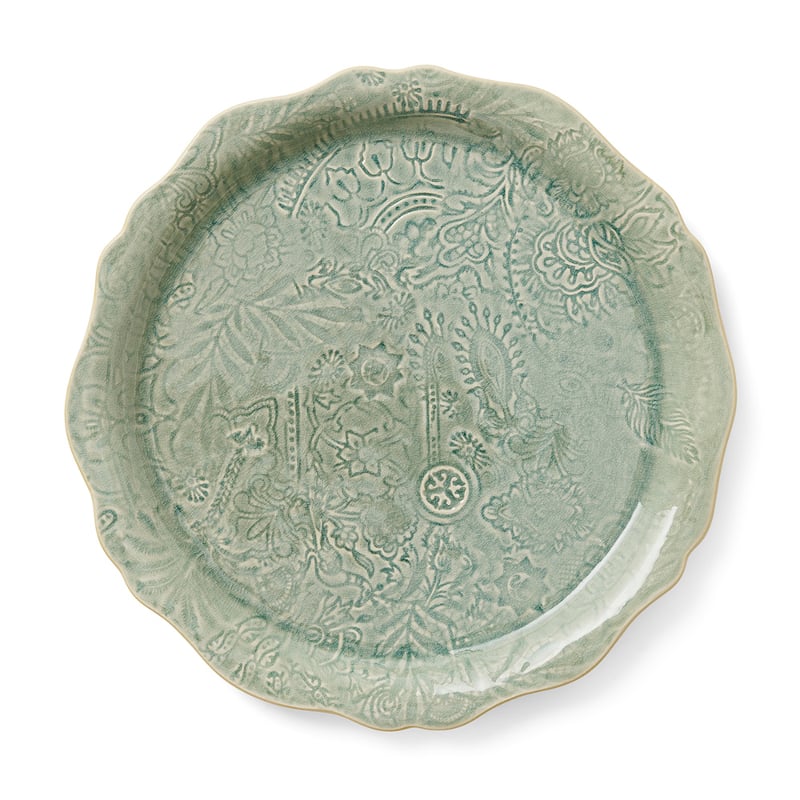 Round Serving Plate / Pizza Plate antique Sthål  — kuva 1