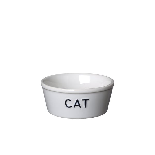 Kuppi Cat Pieni valkoinen/musta Bruka Design