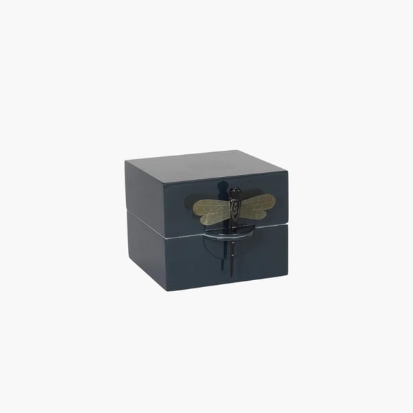 Box with Dragonfly S dark petrol Oi Soi Oi 