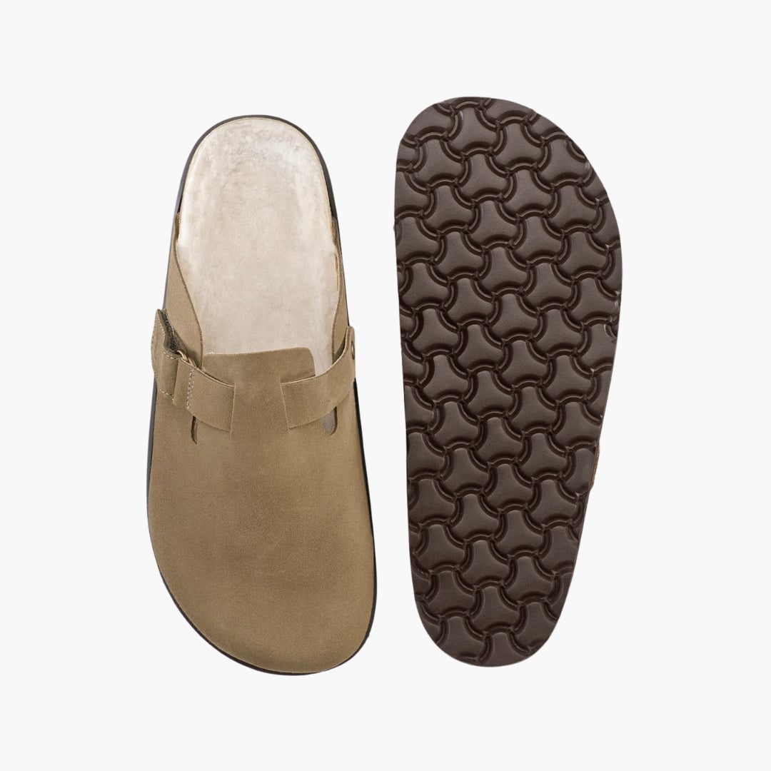 Hilma Slipper taupe suede Shepherd  — kuva 4