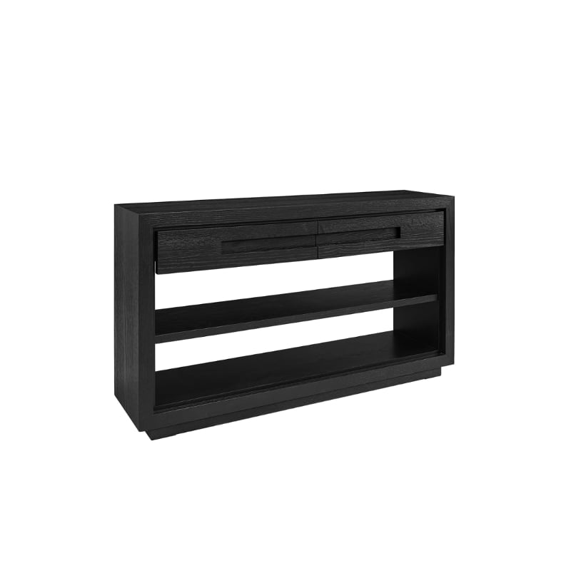 Hunter Console with Drawers black Artwood  — kuva 1