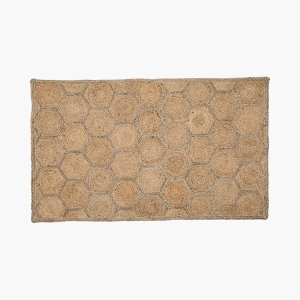 Elin Honey Comb juuttimatto 90x150 cm Dixie