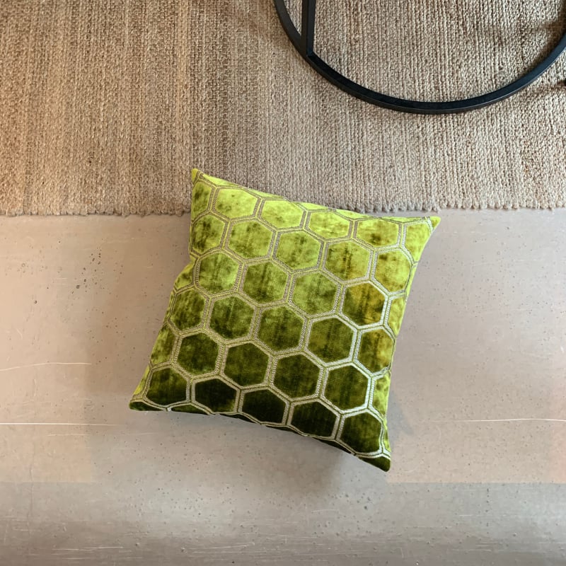 Manipur Cushion Cover 50x50 moss green — kuva 2