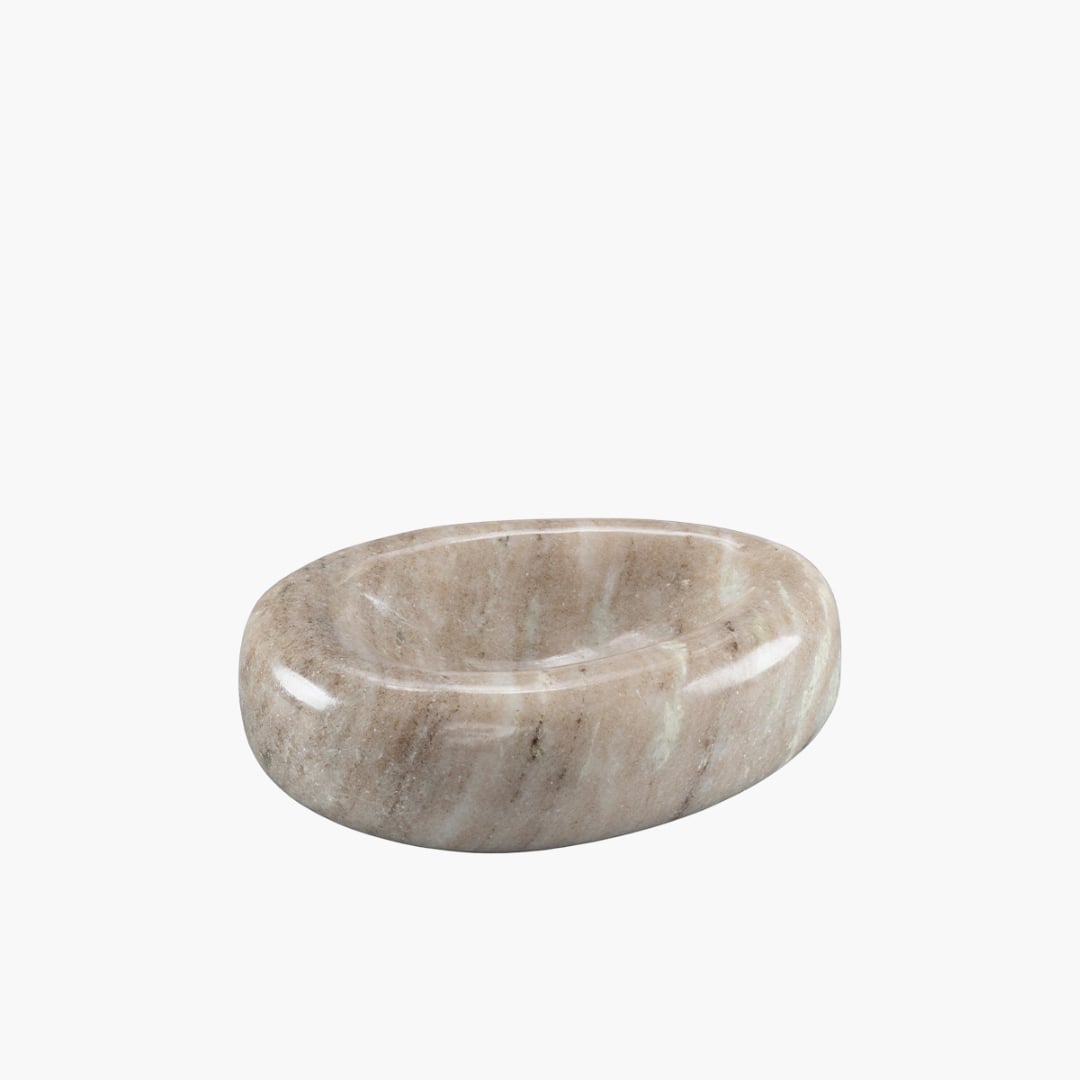 Hera Bowl L kulho beige marble Artwood  — kuva 1