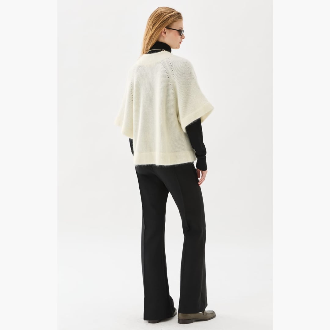 Vilaine Cardigan neuletakki ecru Busnel  — kuva 4