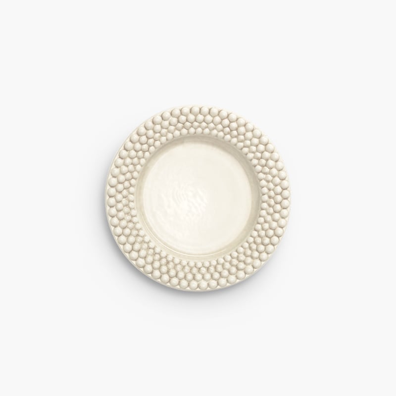 Bubbles Plate 28 cm sand Mateus 