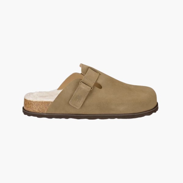 Hilma Slipper taupe suede Shepherd 