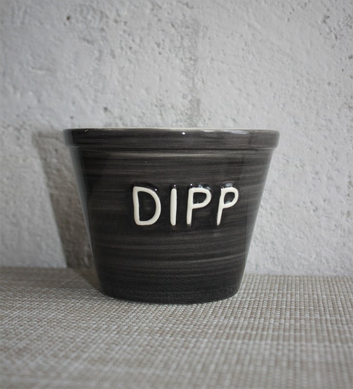 Kulho Dipp musta Bruka Design — kuva 1