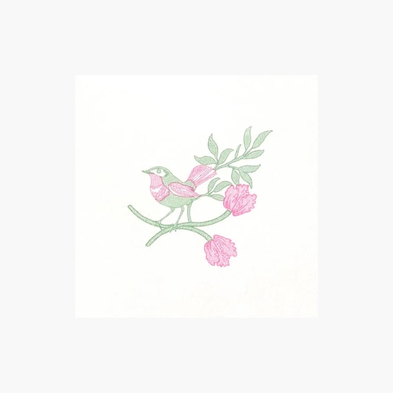  Lautasliina Pinson, 25x25 cm, 20 kpl, Françoise Paviot