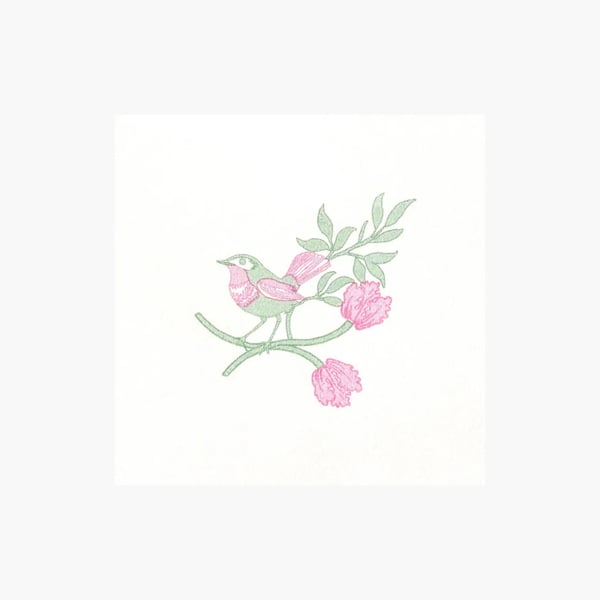  Lautasliina Pinson, 25x25 cm, 20 kpl, Françoise Paviot