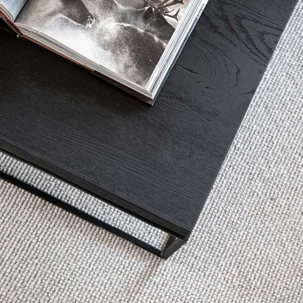 Carlisle Coffee Table black Artwood  — kuva 3
