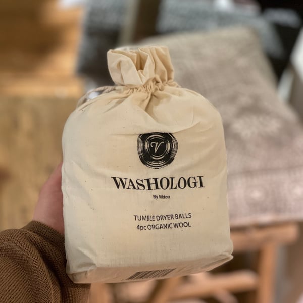 Organic Wool Balls 4 pcs Washologi 