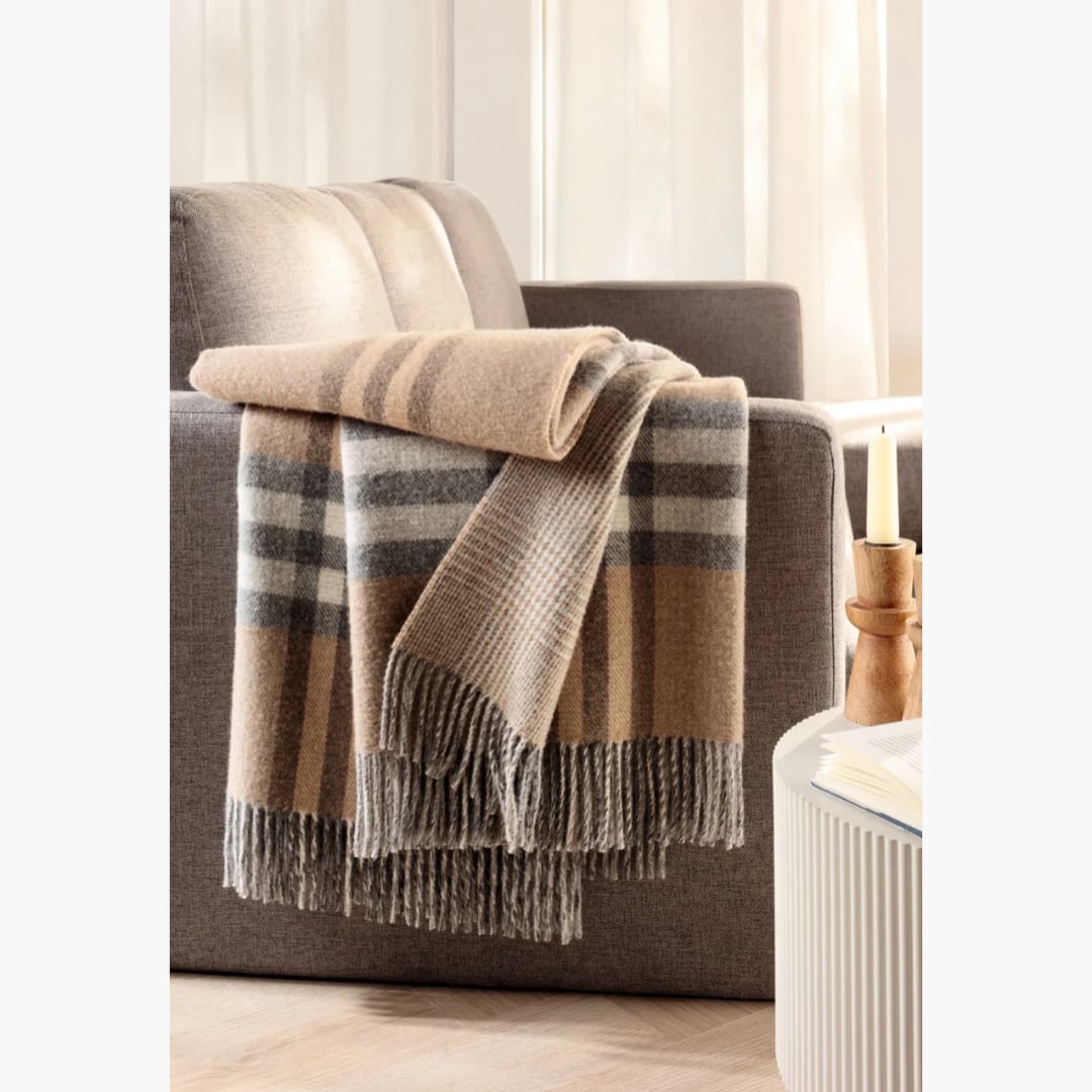 Torkkupeitto Twin Check Biederlack  — kuva 2