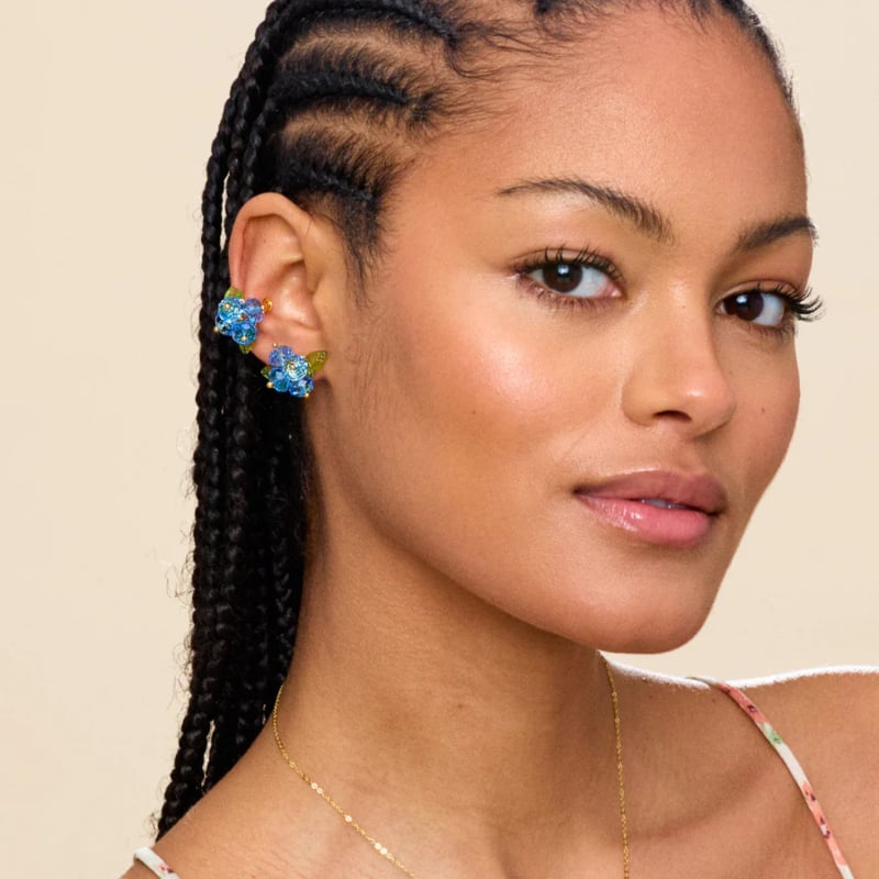 Blueberry Romance Earrings Annele  — kuva 2