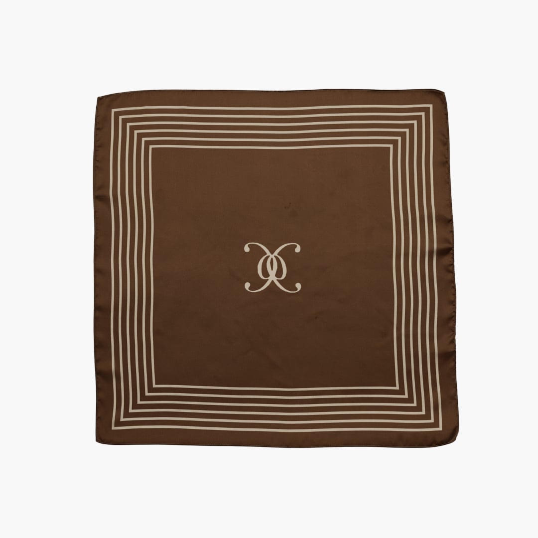 Elle Scarf brown huivi Bow19 — kuva 1