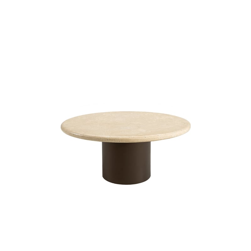 Calais Coffee Table 80 travertine Artwood  — kuva 1
