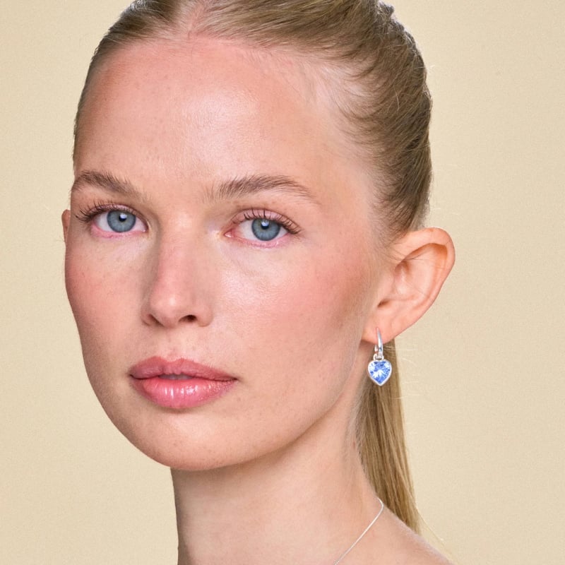 Sweethearts Blue korvakorut hopea, Annele — kuva 4
