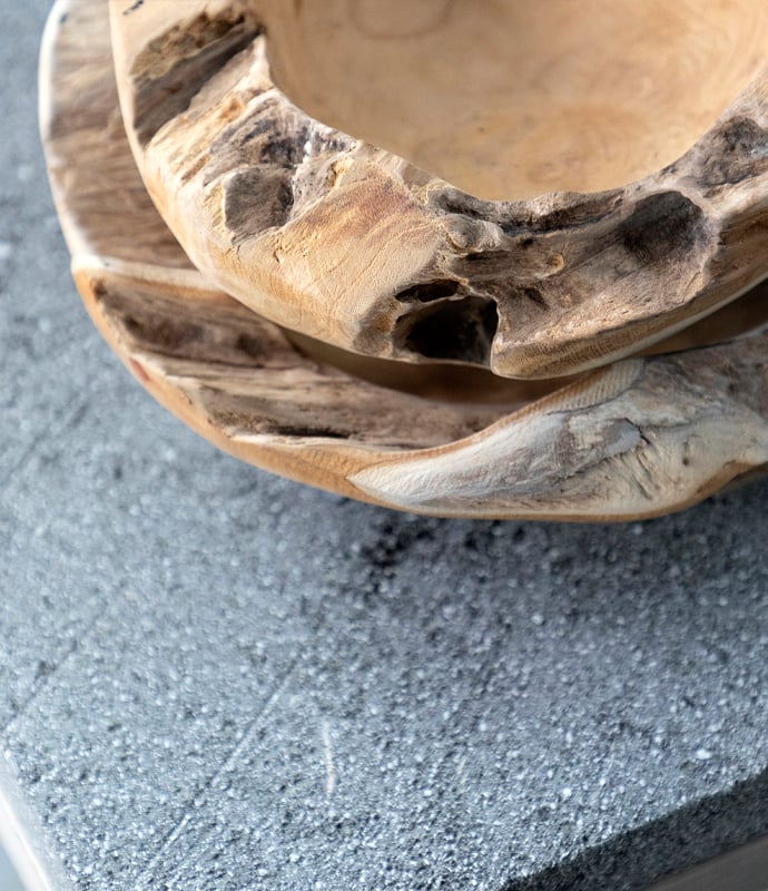 Root Bowl L natural teak Artwood  — kuva 2