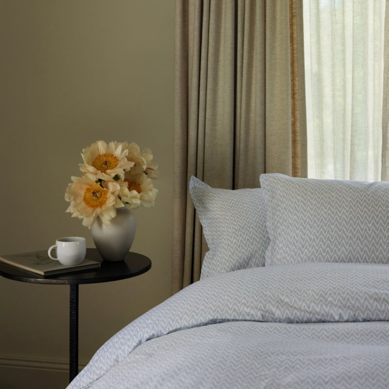 Brezza Duvet Cover 220x220 light blue Mille Notti  — kuva 3